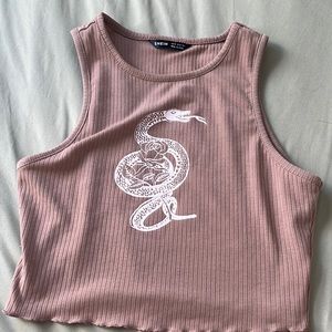 Brown Halter Tank